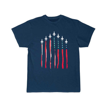 American Flag USA Airplane Jet Fighter T-SHIRT THE AV8R